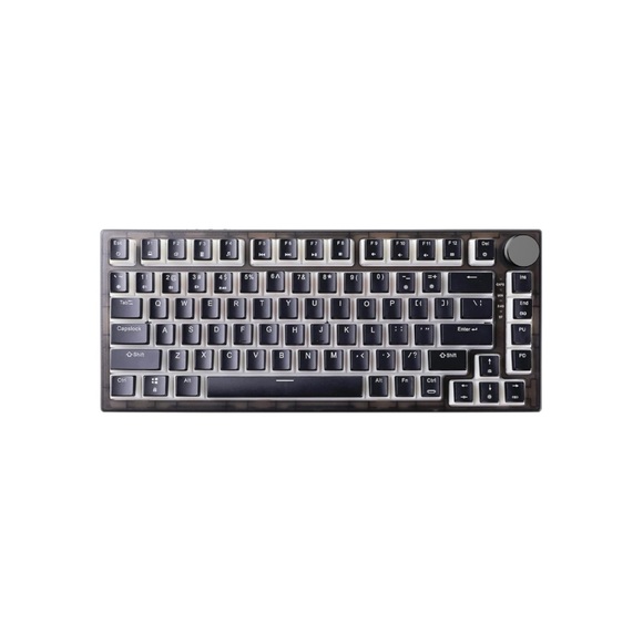 DIERYA T83 75% MECHANICAL WIRED/WIRELESS KEYBOARD W GASKET MOUNT+PUDDING KEYCAPS - Picture 1 of 2